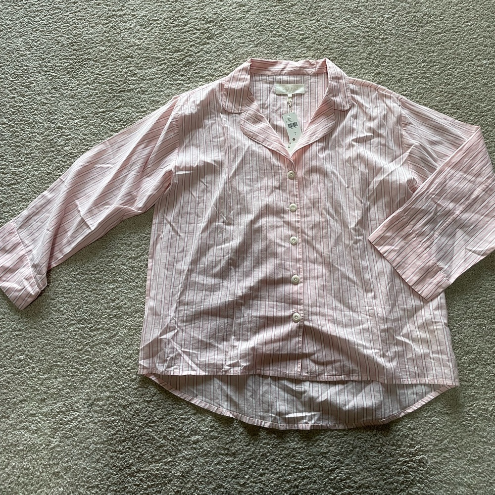 The Great. Sleep top/button down
